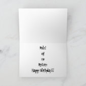 P.O.N.R. Carte de joyeux anniversaire (Intérieur)