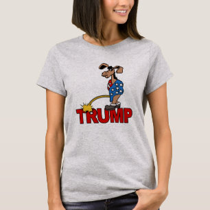 P ON TRUMP - Democraten - Anti-Trump Design - Po T-shirt