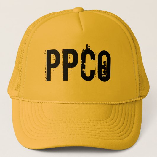 P.P.C.O. Trucker Hat Trucker Pet (Voorkant)