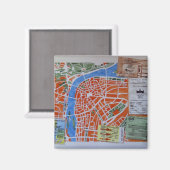 P pour aimant Prague (Recto/Verso)