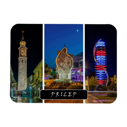 P R I L E P - Macedonië Magnet Magneet (Horizontaal)