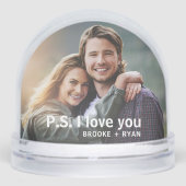 P.S. I Love You Romantic Couple Photo Custom (Avant)