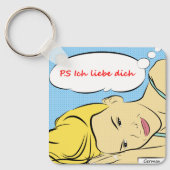 P.S ich liebe dich Sleutelhanger (Voorkant)