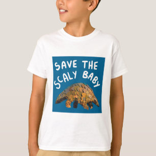 P staat voor Pangolin T-shirt
