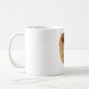 P staat voor Proboscis Monkey Koffiemok