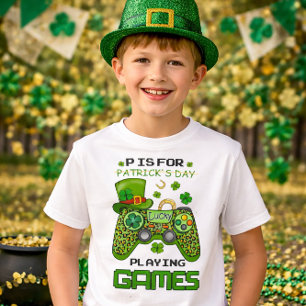 P staat voor Spelen T-shirt