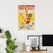 P.T. Barnum Centennial Circus Poster (Bureau à domicile)