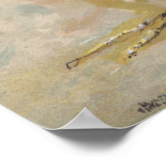 P. T. Barnum Lion en Tiger Print (Hoek)