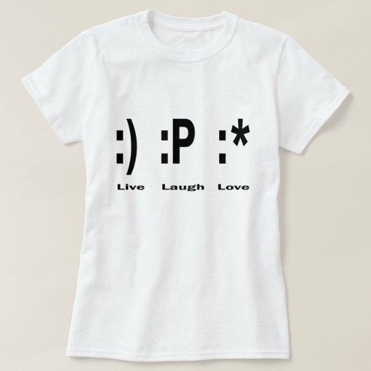 :) : P : * T-shirt (Design devant)