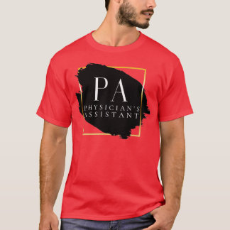 PA Assistent arts Vers 1 Uniek minimalistisch q T-shirt