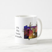 PA Big Game Animals Koffiemok (Voorkant rechts)