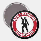 Pa Dansende Champion Magneet (Voorkant / Achterkant)