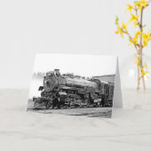PA de DL et de W rr Scranton. Carte de voeux (Fleur jaune)