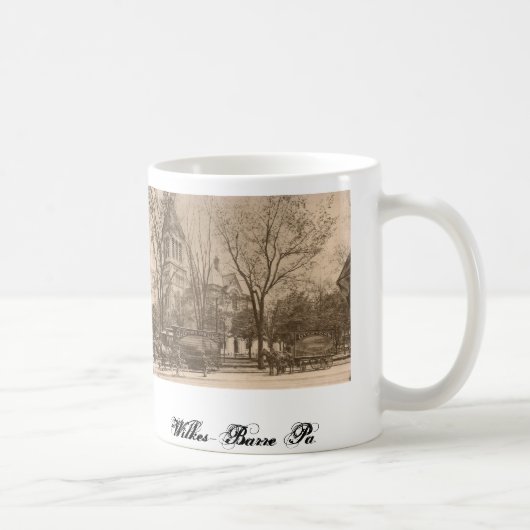 PA de Wilkes-Barre. Tasse (Droite)