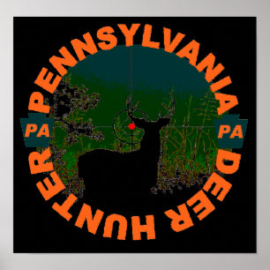 PA Deer Hunter-Poster Poster