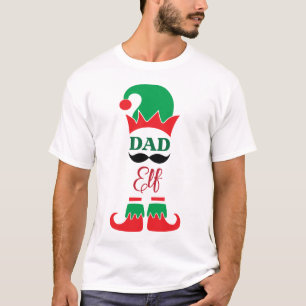Pa Elf Vreemde kerst T-shirt