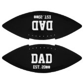 Pa Est. Gevestigd jaar zwart en wit American Football (Panelen)