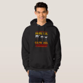 Pa is de baas van de barbecue seriële griller. hoodie (Voorkant volledig)