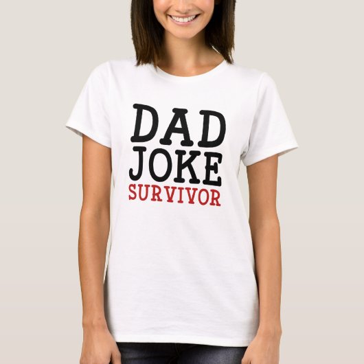 Pa Joke Survivor T-shirt (Voorkant)