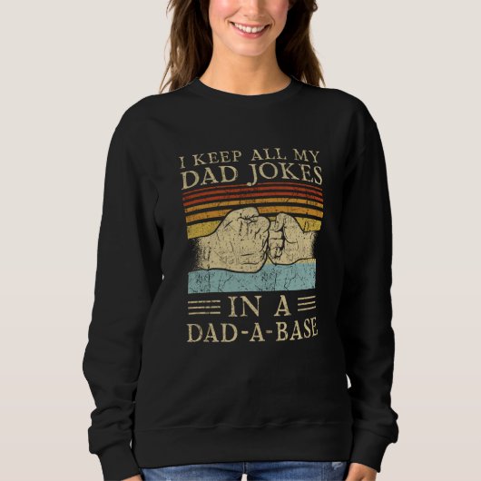 Pa Jokes Computer Scientist Gift Dad Trui (Voorkant)