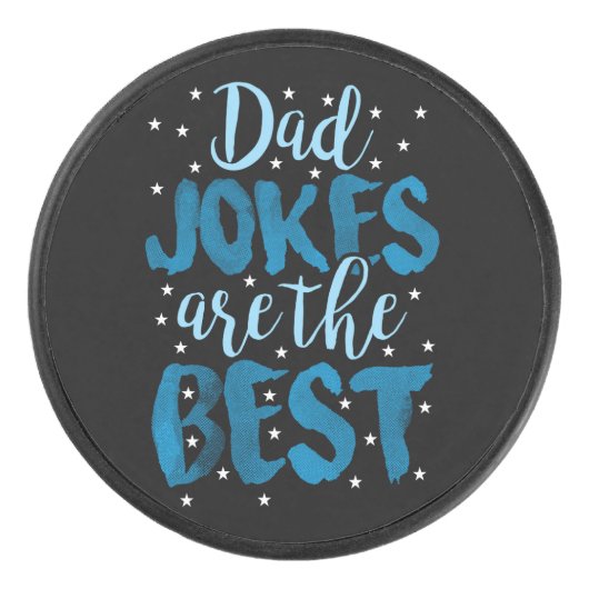 Pa Jokes is het beste Hockey Puck (Voorkant)