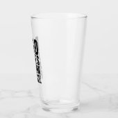 Pa Jokes is hoe Eye Roll Funny Vaderdag Glas (Links)