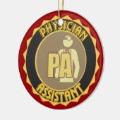 PA LOGO PHYSICIAN ASSISTANT CHRISTMAS ORNAMENT (Links)