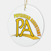 PA LOGO PHYSICIAN ASSISTANT CHRISTMAS ORNAMENT 2 (Links)