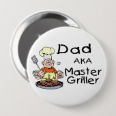 Pa Master Griller Ronde Button 4,0 Cm (Voorkant /achterkant)