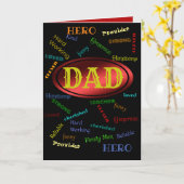 Pa My Hero Kaart (Gele Bloem)