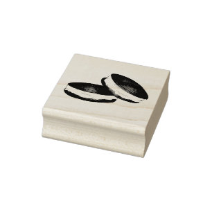 PA Nederlandse Chocolade Whoopie Pie Dessert Stamp Rubberstempel
