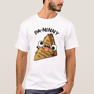 Pa-ninny Funny Panini Pun heeft een schattige pani T-shirt