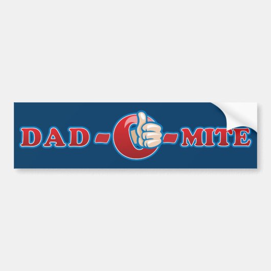 Pa-O-Mite Bumpersticker (Voorkant)