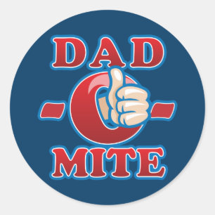 Pa-O-Mite Ronde Sticker