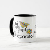 pá, papá, papi, papito, papacito mok (Voorkant links)