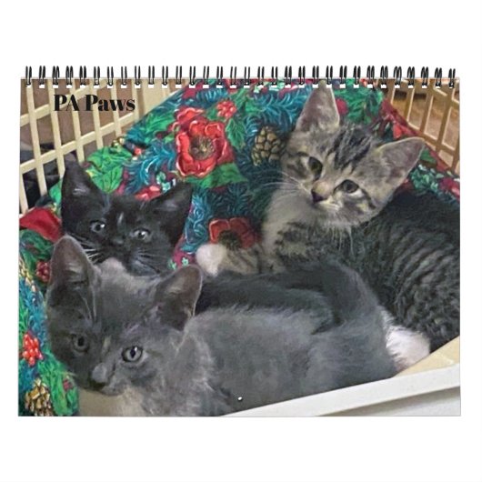 PA Paws 12 maanden Persoonlijk kalender (Hoes)