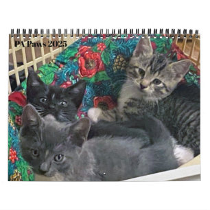 PA Paws 12 maanden Persoonlijk kalender