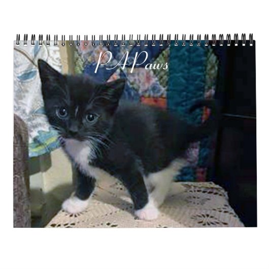 PA Paws 2 jaar kalender (Achterkant)