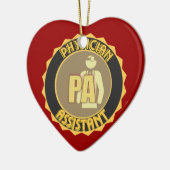 PA PHYSICIAN ASSISTANT LOGO KERAMISCH ORNAMENT (Links)