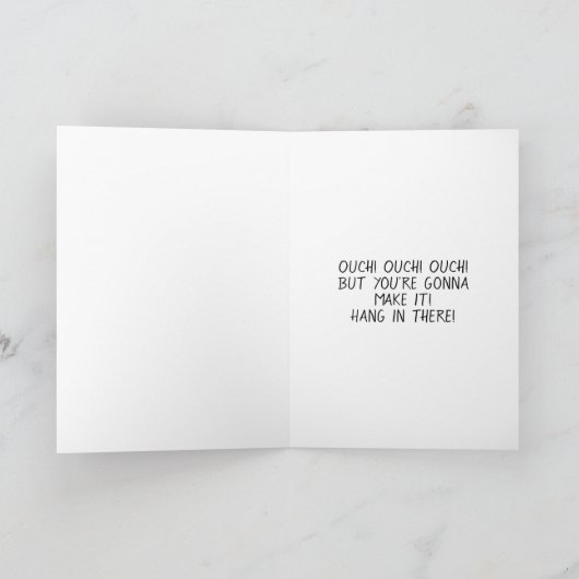 PA Physician Assistant Student PA School Grappig Kaart (Binnen)