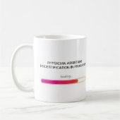 PA Recertification café Mug (Gauche)