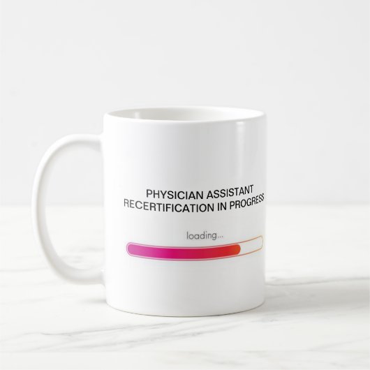 PA Recertification Coffee Mok (Links)