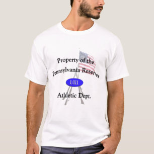 PA-reserves met vlag T-shirt