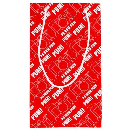 Pa Rum Pum Pum Pum Klein Cadeauzakje (Achterkant)