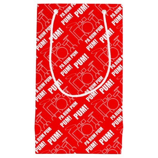 Pa Rum Pum Pum Pum Klein Cadeauzakje (Voorkant)