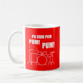 Pa Rum Pum Pum Pum Koffiemok (Links)