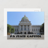 PA State Capitol Building Briefkaart (Voorkant / Achterkant)