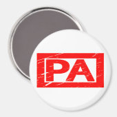 Pa stempel magneet (Voorkant / Achterkant)
