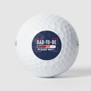 Pa, wacht alsjeblieft. golfballen