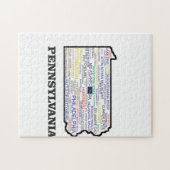 PA WORD STATE LEGPUZZEL (Horizontaal)